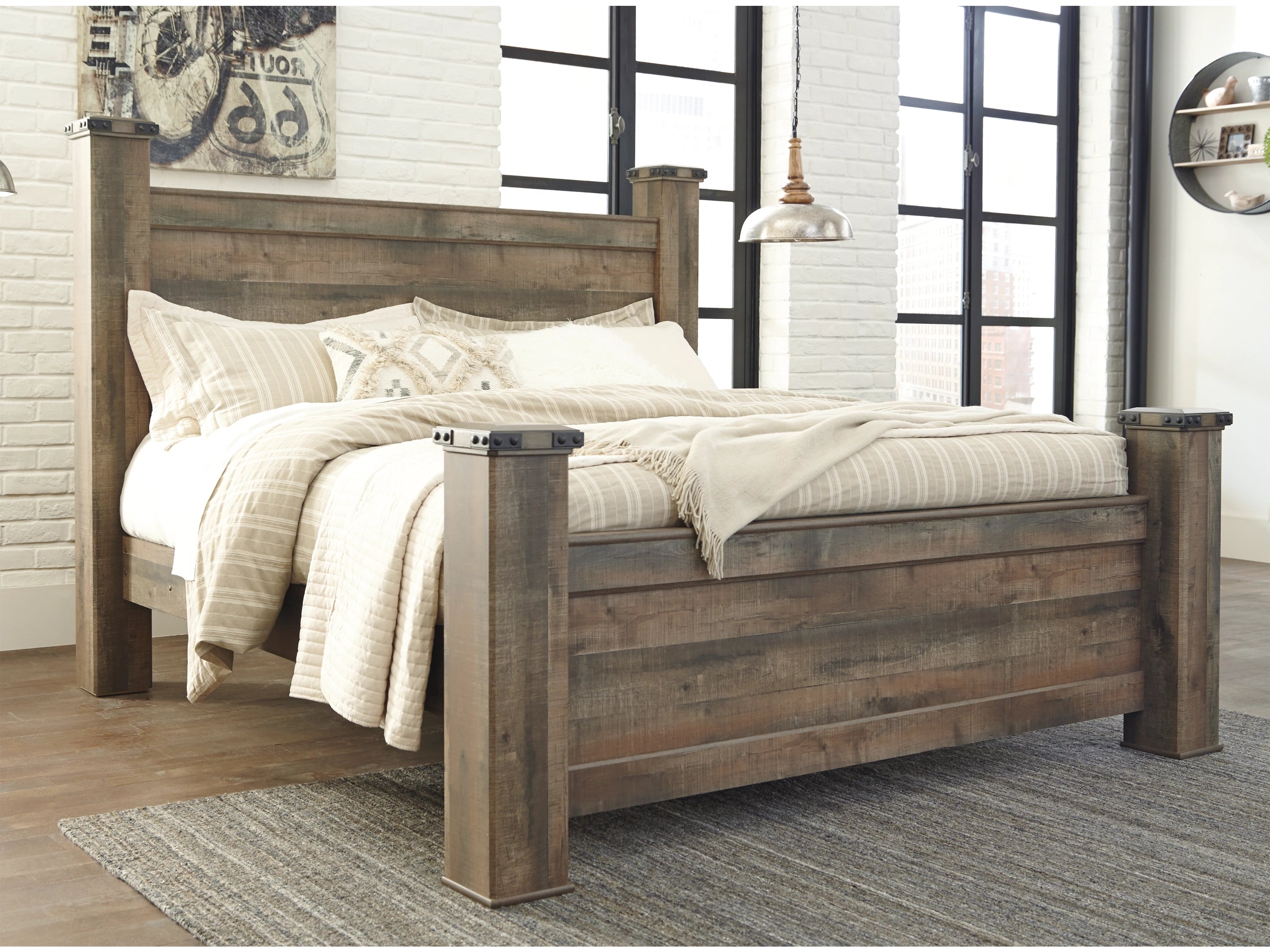 Trinell Poster Bed The Mattress Loft 